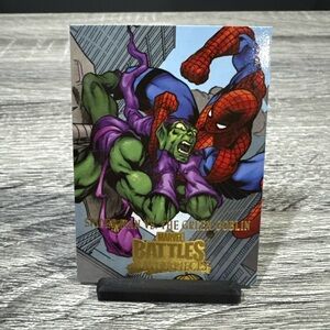Marvel Masterpieces #66: Spider-Man vs. The Green Goblin (2008) - Trading Card